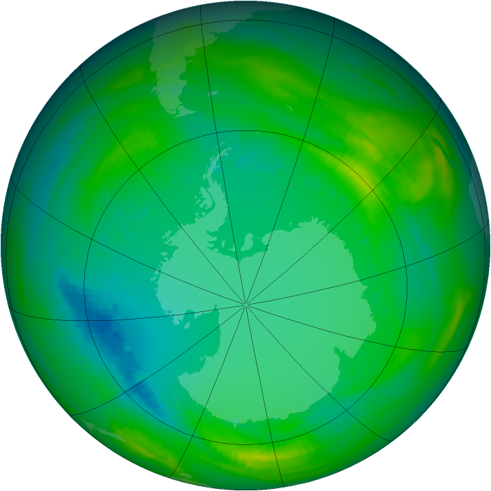 Ozone Map 1979-08-03